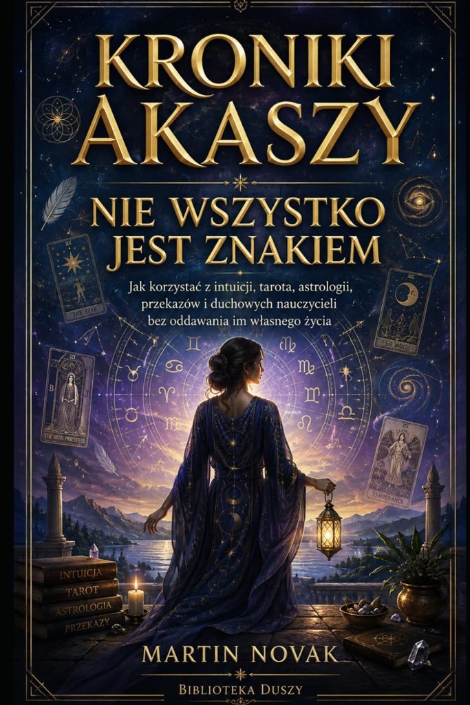 Książka z serii Kroniki Akaszy. Autor Martin Novak